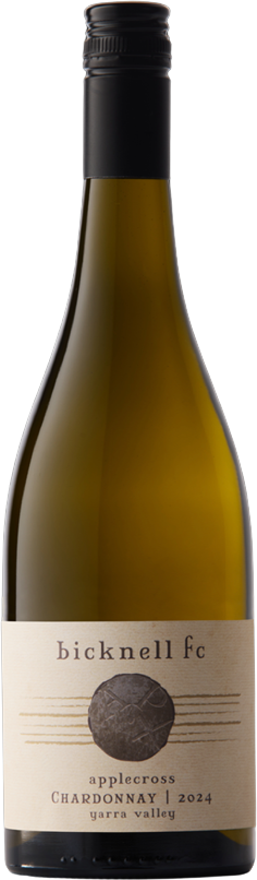 Bicknell fc Applecross Chardonnay 2024 bottle - Yarra Valley